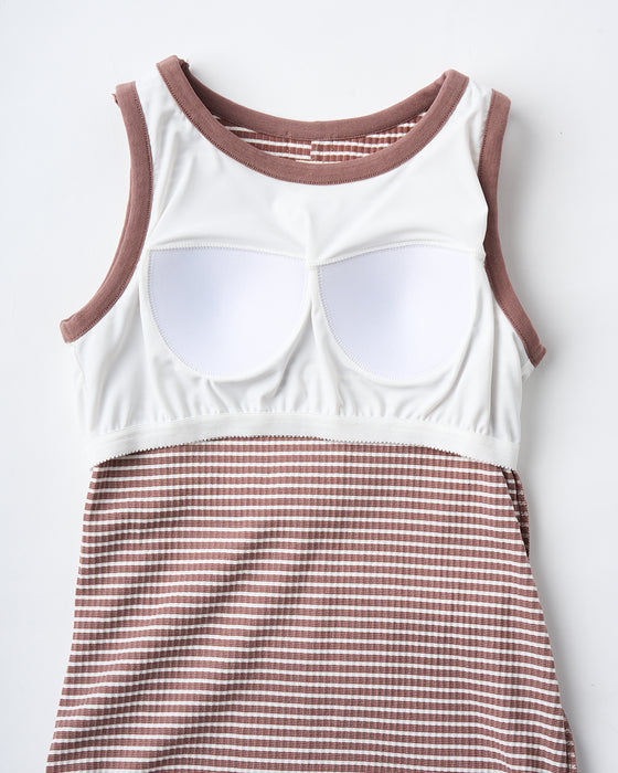 BILLABONG レディース BRA CUP RIB TANK ONEPIECE ワンピース 【2025年夏モデル】 NUT / L