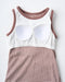 BILLABONG レディース BRA CUP RIB TANK ONEPIECE ワンピース 【2025年夏モデル】 NUT / L