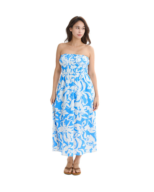 BILLABONG レディース 【MOVE SLOW】 IN THE SKY MIDI DRS ワンピース 【2025年夏モデル】 TRB / S