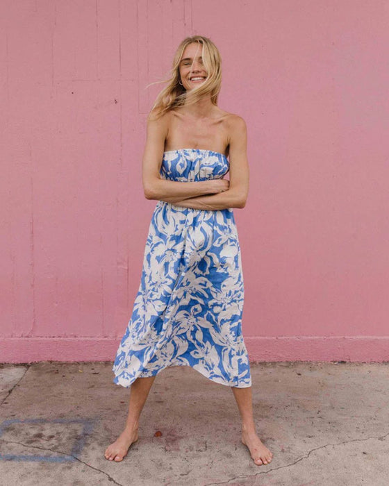 【OUTLET】BILLABONG レディース 【MOVE SLOW】 IN THE SKY MIDI DRS ワンピース 【2025年夏モデル】