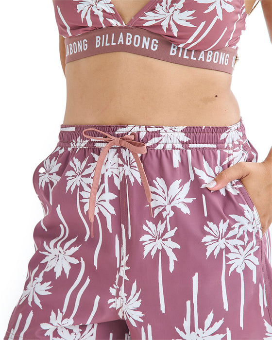 BILLABONG レディース LOGO JQ TAPE PRINT BOARDSHORTS ボードショーツ 【2025年夏モデル】 NUT / L