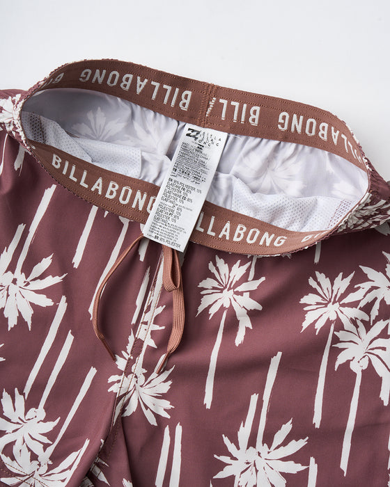 BILLABONG レディース LOGO JQ TAPE PRINT BOARDSHORTS ボードショーツ 【2025年夏モデル】 NUT / L