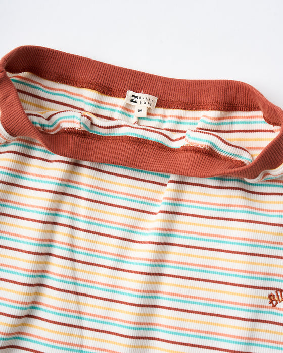 BILLABONG レディース ARCH EMB RIB LONG SKIRT スカート 【2025年夏モデル】 MUL / L