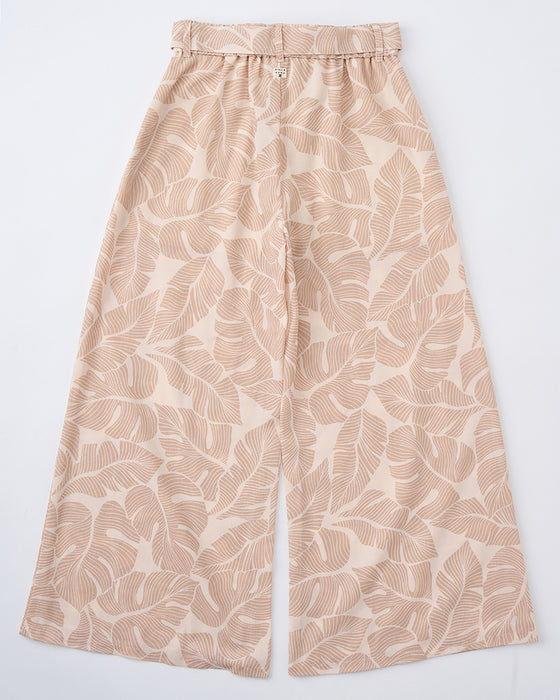 【OUTLET】BILLABONG レディース 【CHILLWEAR】 POLY LINEN LONG PANTS ロングパンツ 【2025年夏モデル】
