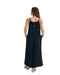 BILLABONG レディース 【CHILLWEAR】 POLY SHIRRING COMBINAISON ロングパンツ 【2025年夏モデル】 BLK / L