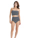 BILLABONG レディース STRIP HIGH WAIST TANKINI 水着 【2025年夏モデル】 BPB / L