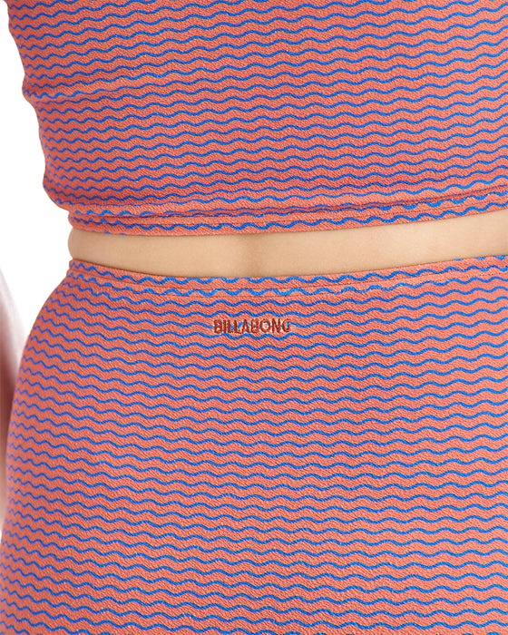 BILLABONG レディース STRIP HIGH WAIST TANKINI 水着 【2025年夏モデル】 CNS0 / L