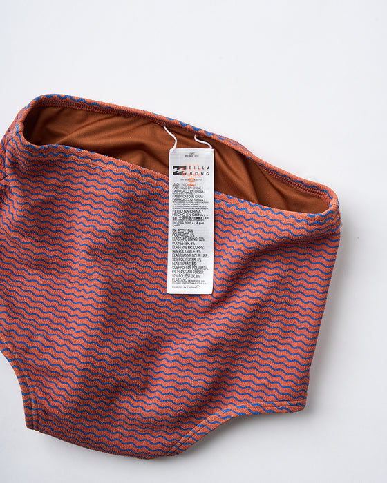 BILLABONG レディース STRIP HIGH WAIST TANKINI 水着 【2025年夏モデル】 CNS0 / L