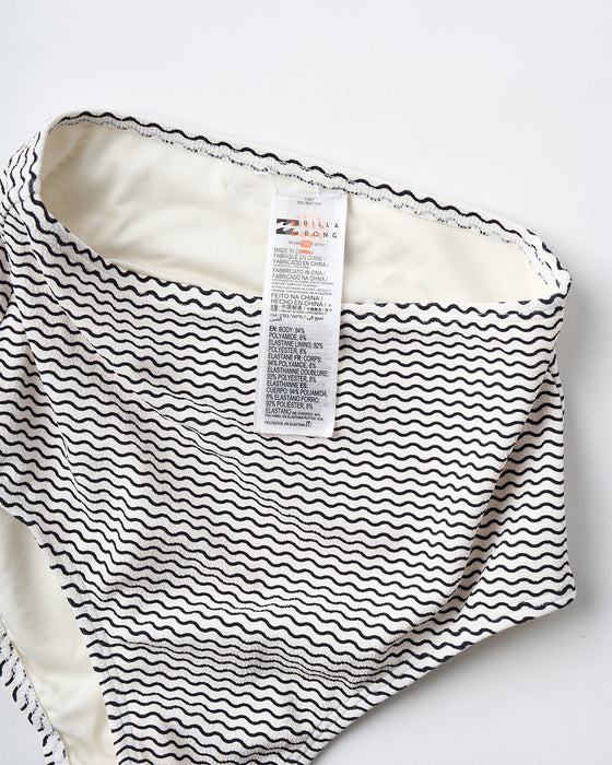 BILLABONG レディース STRIP HIGH WAIST TANKINI 水着 【2025年夏モデル】 SCS / L