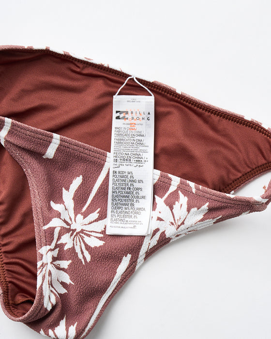 BILLABONG レディース CREPE TRI BIKINI 水着 【2025年夏モデル】 NUT / L