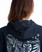 BILLABONG レディース MORFY ZIP UP HOODED  RASHGUARD ジップラッシュガード 【2025年夏モデル】 BLK / L