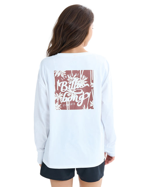 BILLABONG レディース MORFY LS TEE RASH 長袖ラッシュガード 【2025年夏モデル】 NUT / L
