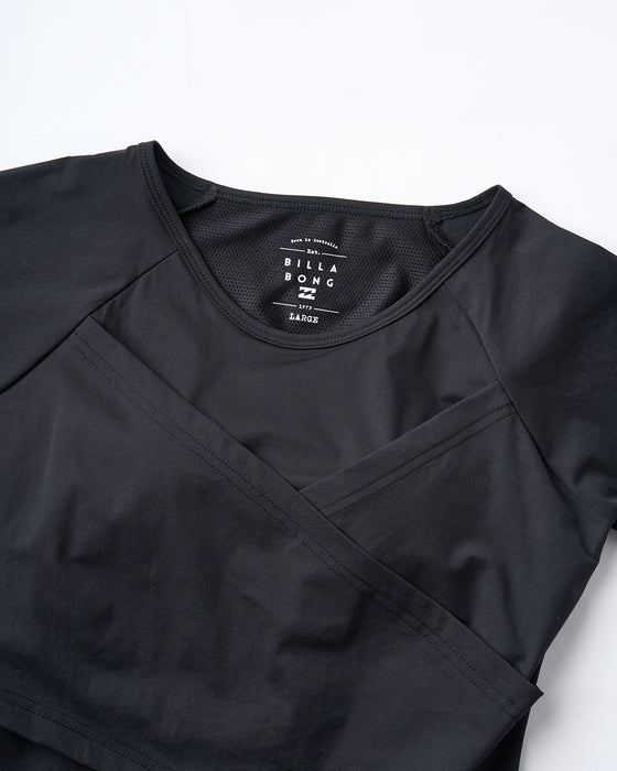 BILLABONG レディース UTILITY BRA CUP SS TEE ラッシュガード 【2025年夏モデル】 BPB / L
