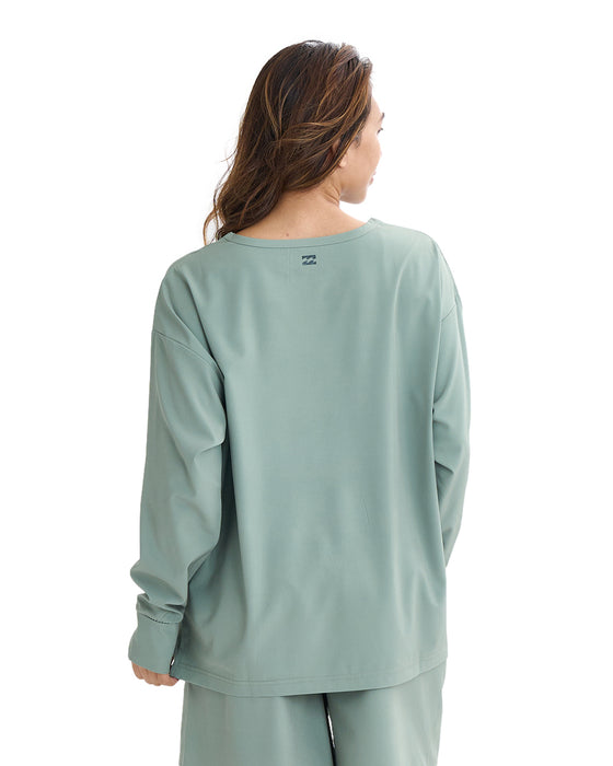 BILLABONG レディース RASH LS TEE 長袖ラッシュガード 【2025年夏モデル】 AVO / L