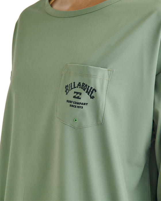 BILLABONG レディース RASH LS TEE 長袖ラッシュガード 【2025年夏モデル】 AVO / L