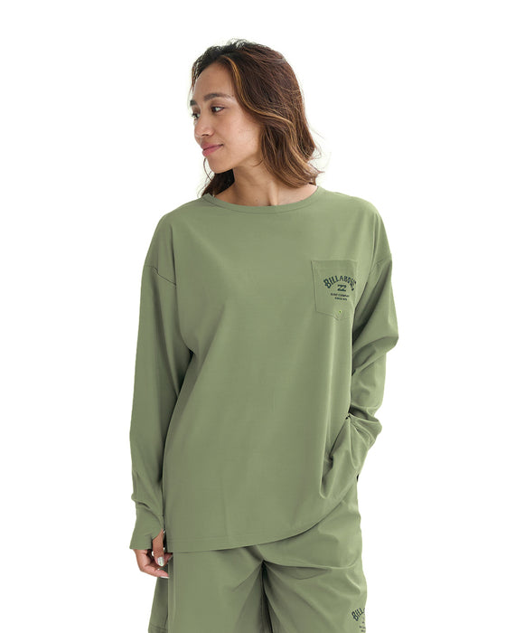【OUTLET】BILLABONG レディース RASH LS TEE 長袖ラッシュガード 【2025年夏モデル】