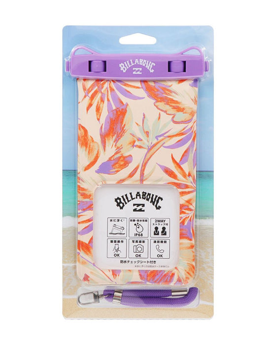 【OUTLET】BILLABONG レディース 防水スマホケース 【2025年夏モデル】
