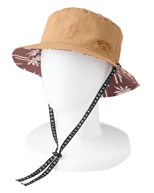 BILLABONG レディース REVERSIBLE HAT ハット 【2025年夏モデル】 NUT / F