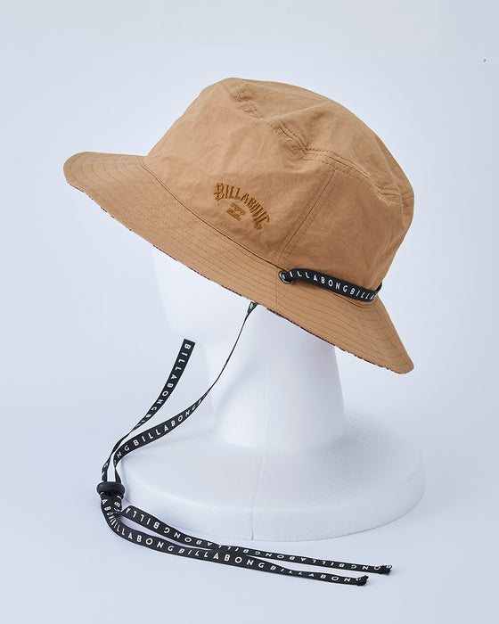 BILLABONG レディース REVERSIBLE HAT ハット 【2025年夏モデル】 NUT / F