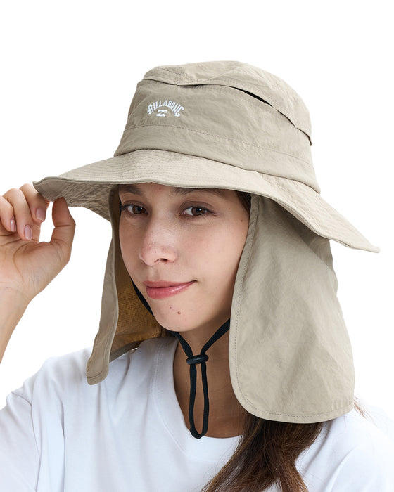 BILLABONG レディース TRAILS HAT ハット 【2025年夏モデル】 BEG / F