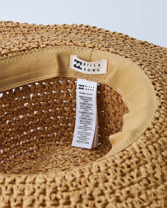 BILLABONG レディース TAKE IT WEST HAT ハット 【2025年夏モデル】 NAT / F