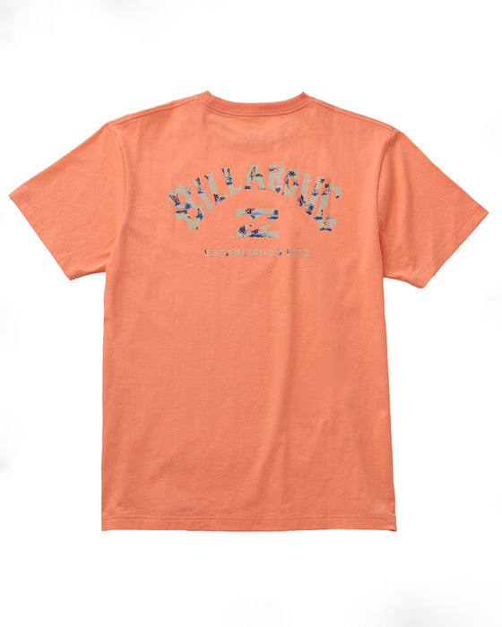 BILLABONG キッズ ARCH FILL Tシャツ 【2025年夏モデル】 CRL / 160