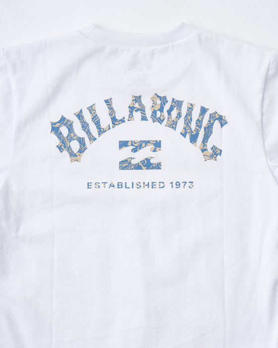 OUTLET】BILLABONG キッズ ARCH FILL Tシャツ【OVER FIT