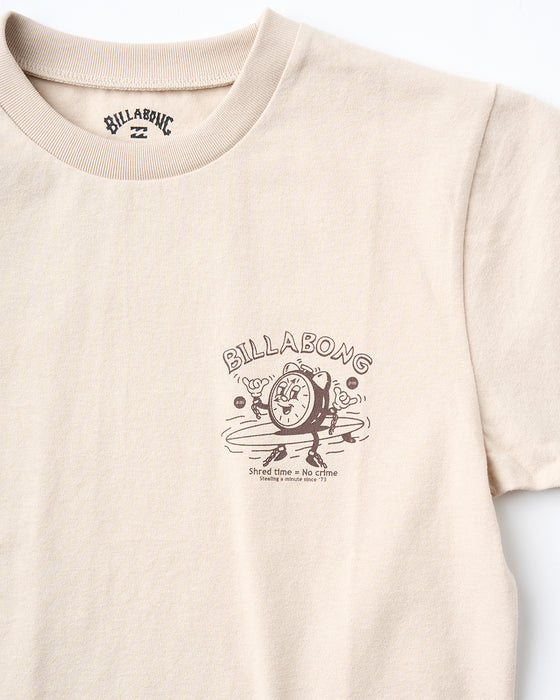 BILLABONG キッズ TIME Tシャツ 【2025年夏モデル】 CHI / 160