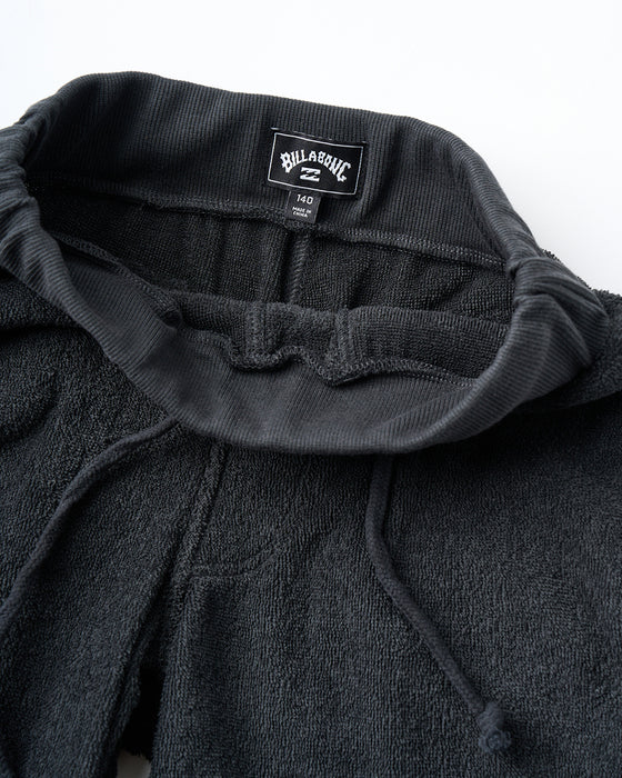 BILLABONG キッズ PILE SHORTS ショートパンツ 【2025年夏モデル】 BLK / 150