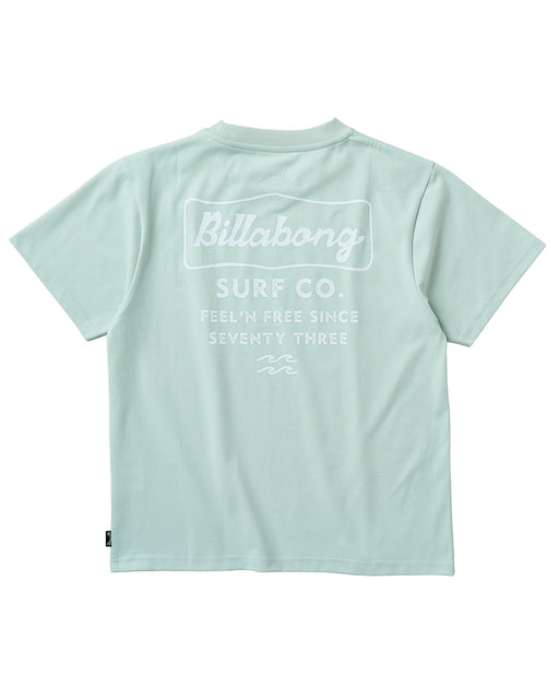 BILLABONG キッズ SOFFTY TEE サーフTシャツ 【2025年夏モデル】 ASH / 150