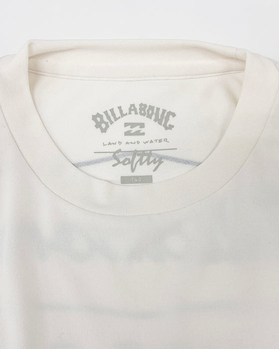BILLABONG キッズ SOFFTY TEE サーフTシャツ 【2025年夏モデル】 CRM / 150