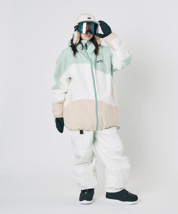 BILLABONG ウィメンズ WIDE RIB PANT スノーパンツ 【25-26SNOWモデル】 SRY / L