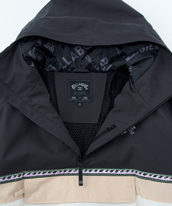 BILLABONG ウィメンズ ANORAK JACKET スノージャケット 【25-26SNOWモデル】 OBK / L