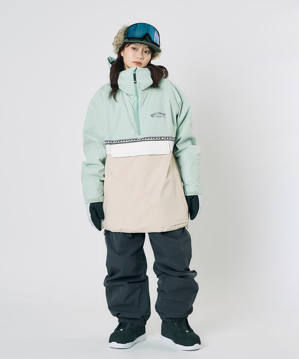 BILLABONG ウィメンズ ANORAK JACKET スノージャケット 【25-26SNOWモデル】 STG / L
