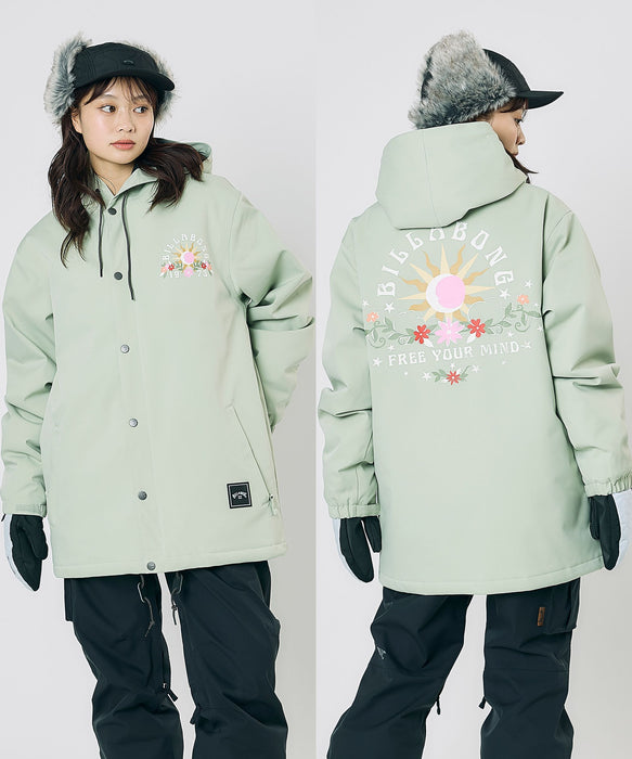 SALE】BILLABONG ウィメンズ COACH スノージャケット 【25-26SNOWモデル】