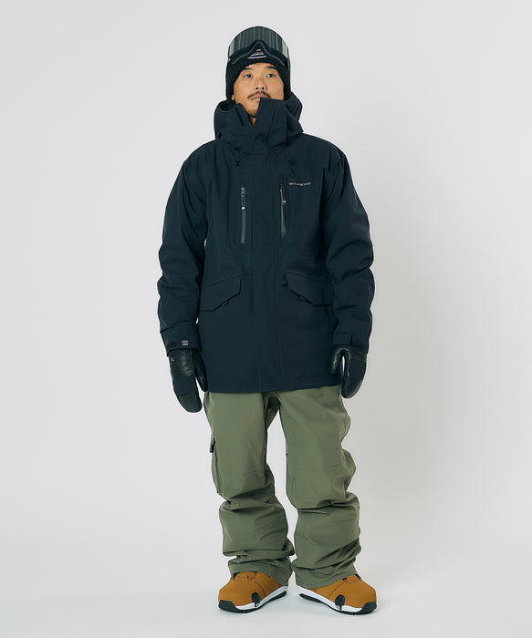 BILLABONG 防水ジャケット Mサイズ オリーブ BILLABONG（ビラボン） ジャケット メンズ メルトン スタジアム