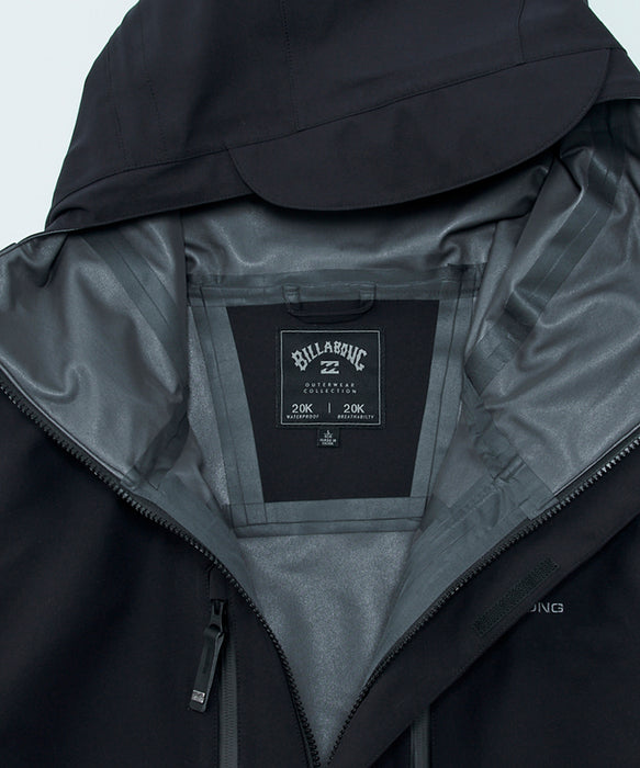 BILLABONG メンズ 3L POWSURF JACKET スノージャケット 【25-26SNOWモデル】 BLK / XL