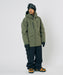 BILLABONG メンズ 3L POWSURF JACKET スノージャケット 【25-26SNOWモデル】 MIL / XL
