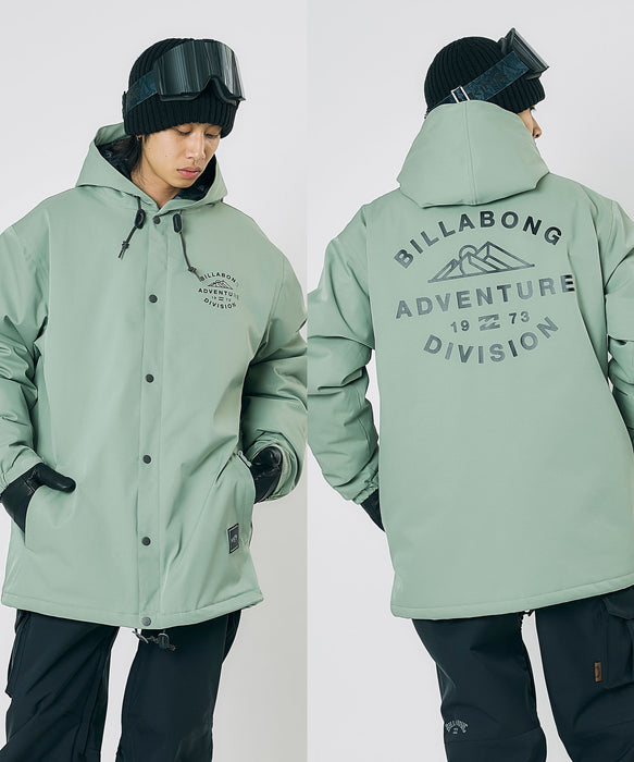SALE】BILLABONG メンズ COACH スノージャケット 【25-26SNOWモデル】