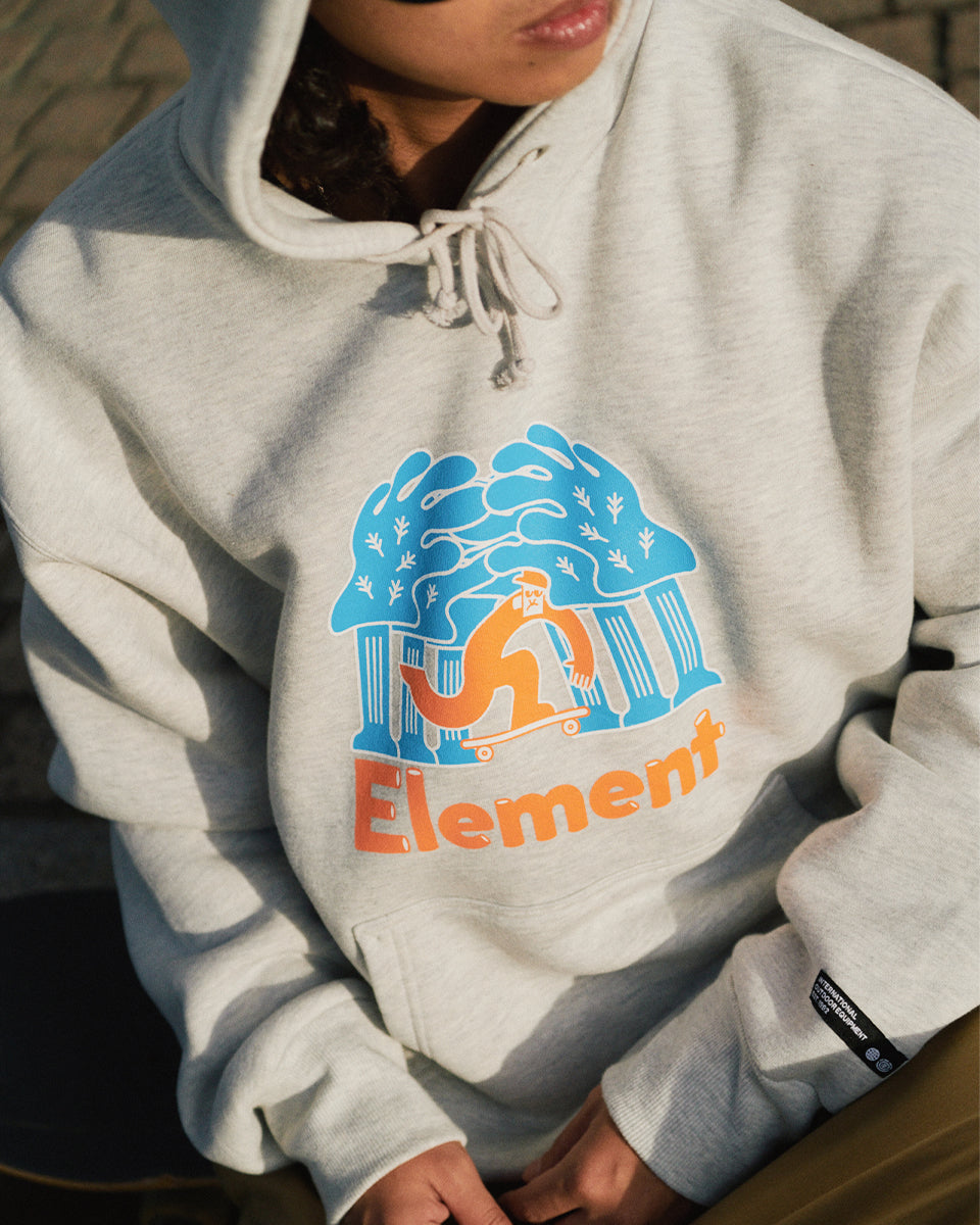 OUTLET】ELEMENT メンズ KSK SKATE INTO HOOD パーカー 【2025年春夏