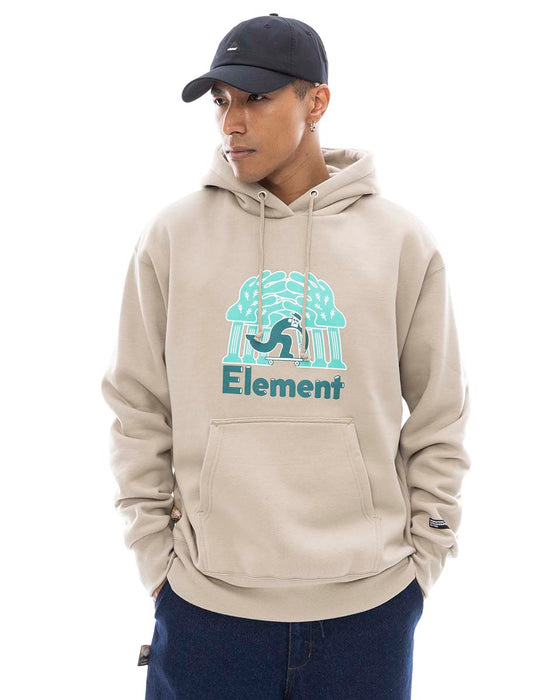 ELEMENT メンズ KSK SKATE INTO HOOD パーカー 【2025年春夏モデル】 STN / XL