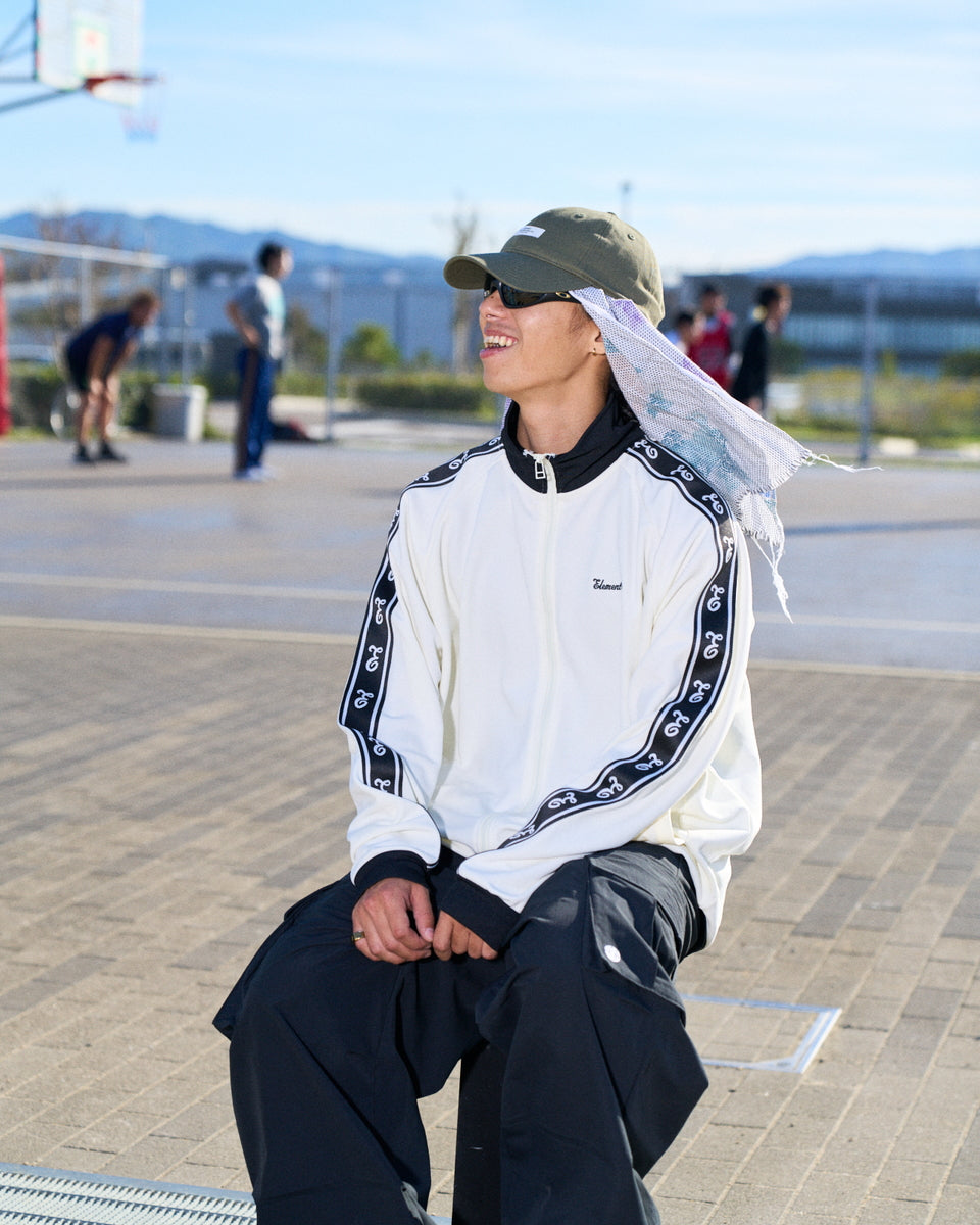 OUTLET】ELEMENT メンズ ON THE TRACK ZIP スウェットジャケット