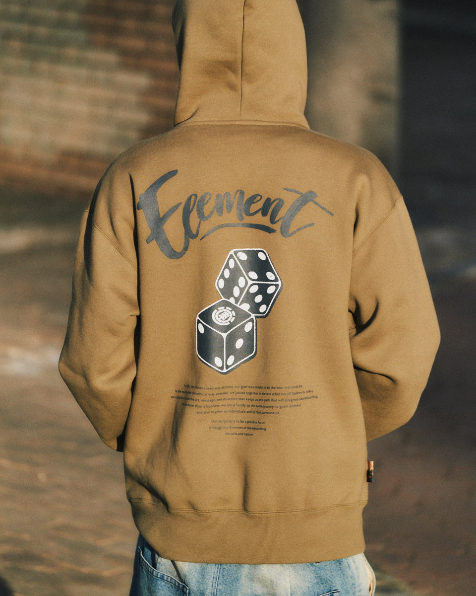 OUTLET】【直営店限定】ELEMENT メンズ DICE HOOD パーカー 【2025年春