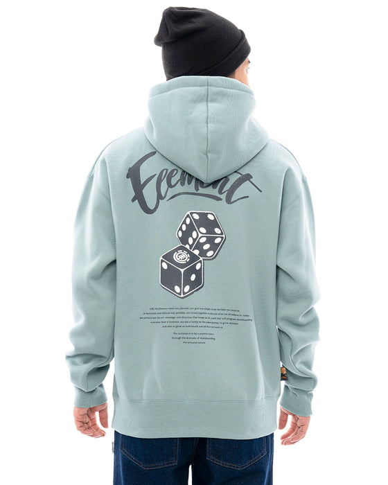 ELEMENT メンズ DICE HOOD パーカー 【2025年春夏モデル】 MBL / XL