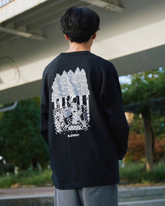 ELEMENT メンズ KSK BACK TO NATURE LS ロンＴ 【2025年春夏モデル】