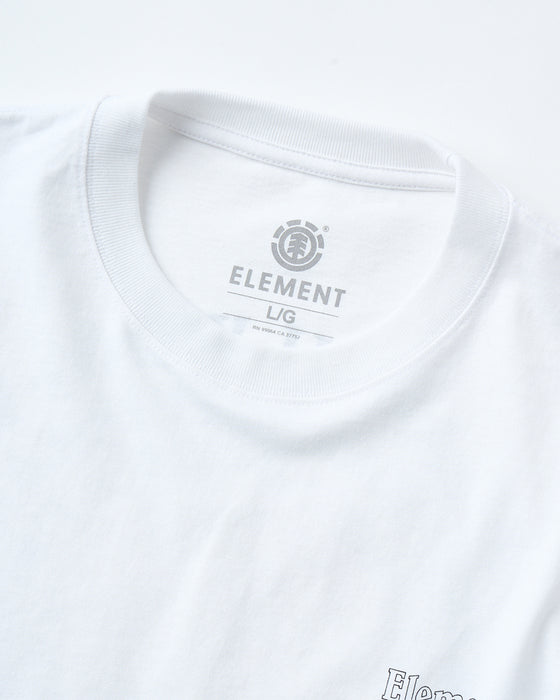 ELEMENT メンズ SEALERS LS ロンＴ 【2025年春夏モデル】 WHT / XL