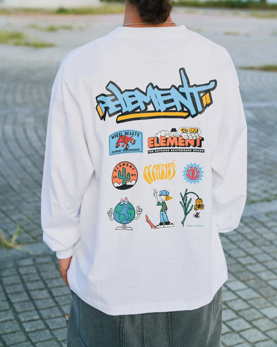 ELEMENT メンズ ACOMPANY LS ロンＴ 【2025年春夏モデル】