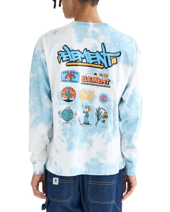 ELEMENT メンズ ACOMPANY LS ロンＴ 【2025年春夏モデル】 BTD / XL