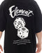 ELEMENT メンズ DICE SHIRTS SS 半袖シャツ 【2025年春夏モデル】 FBK / XL