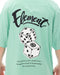 ELEMENT メンズ DICE SHIRTS SS 半袖シャツ 【2025年春夏モデル】 GRN / XL